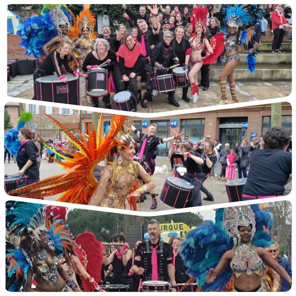 Carnaval coloré, confettis dans les airs, public au top 🎉 Merci Gaillaval pour l’organisation…